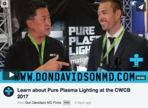 Learn about Pure Plasma Lighting at the CWCB 2017