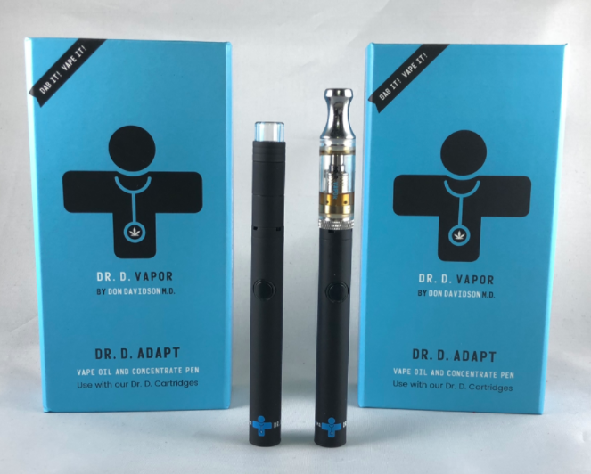 Dr. D. Adapt Vape Pen and Cannabis Shatter California