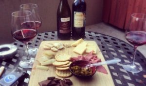 Make your own wine and cheese board
